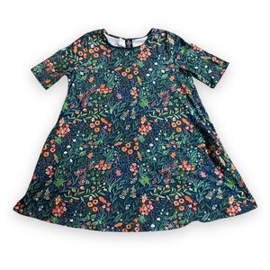 Agnes & Dora Botanical Bug Print Swing Dress